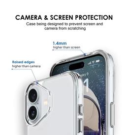 Refurbished Xquisite ProAir Clear Phone Case for iPhone 16 - Reebelo Nederland