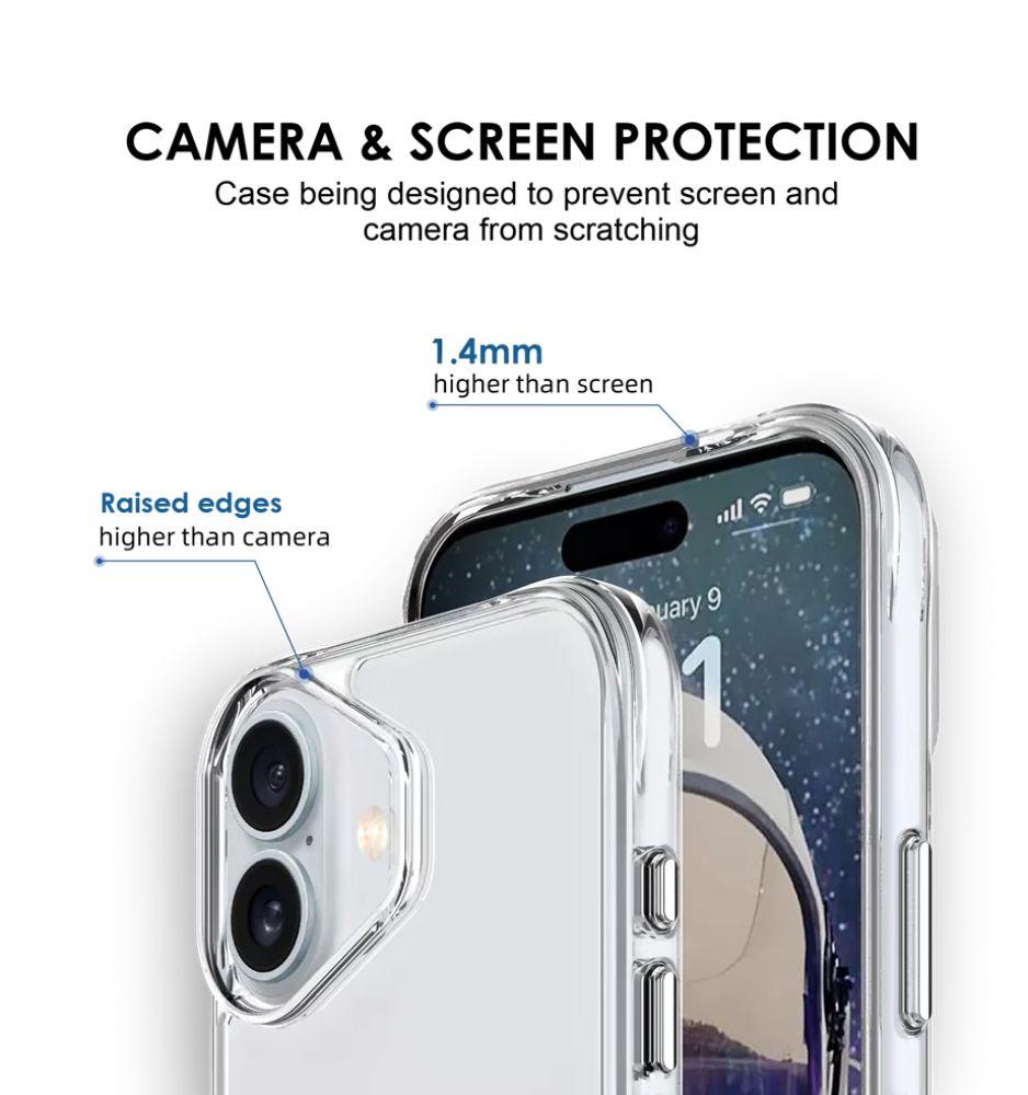 Refurbished Xquisite ProAir Clear Phone Case for iPhone 16 - Reebelo Nederland