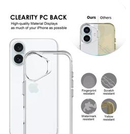 Refurbished Xquisite ProAir Clear Phone Case for iPhone 16 - Reebelo Nederland