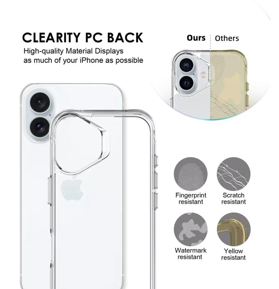 Refurbished Xquisite ProAir Clear Phone Case for iPhone 16 - Reebelo Nederland