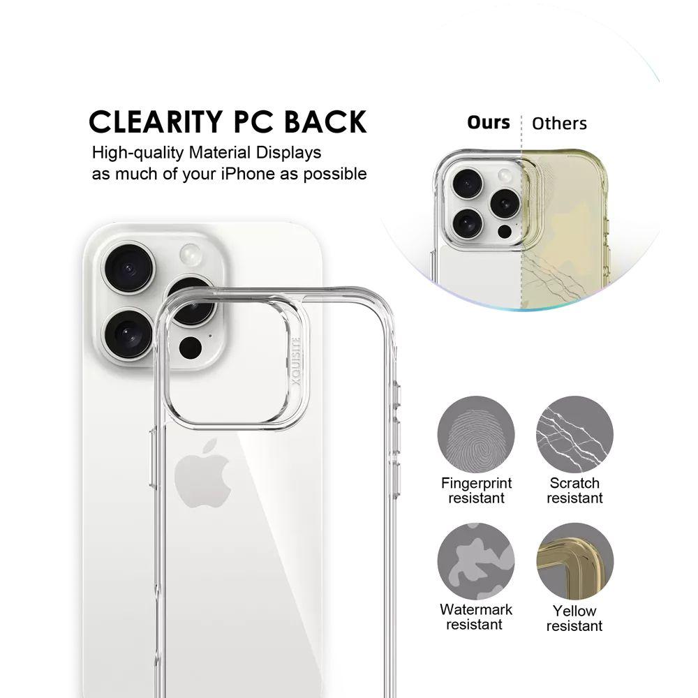 Refurbished Xquisite ProAir Clear Phone Case for iPhone 16 Pro Max - Reebelo Nederland
