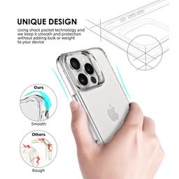 Refurbished Xquisite ProAir Clear Phone Case for iPhone 16 Pro Max - Reebelo Nederland