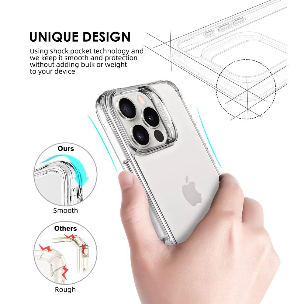 Refurbished Xquisite ProAir Clear Phone Case for iPhone 16 Pro Max - Reebelo Nederland