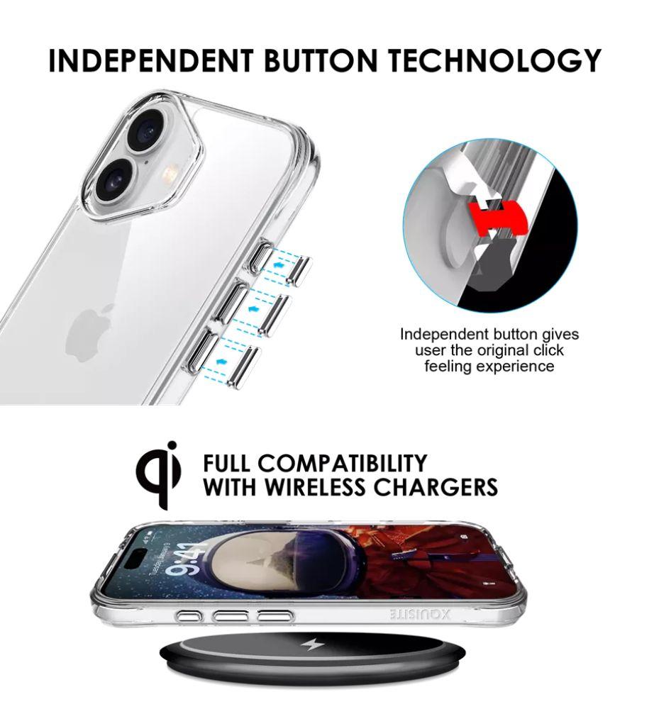 Refurbished Xquisite ProAir Clear Phone Case for iPhone 17 - Reebelo Nederland