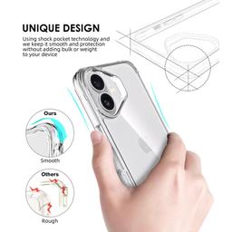 Refurbished Xquisite ProAir Clear Phone Case for iPhone 17 - Reebelo Nederland