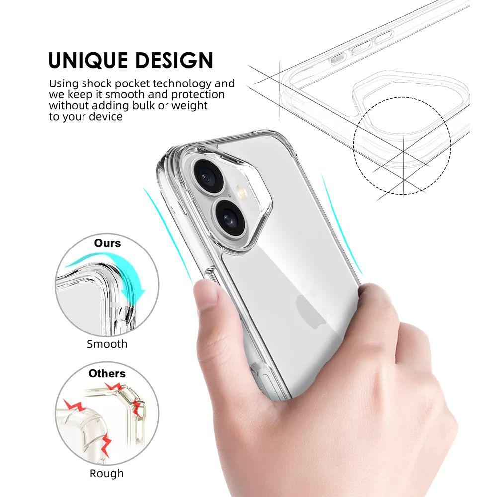 Refurbished Xquisite ProAir Clear Phone Case for iPhone 17 - Reebelo Nederland