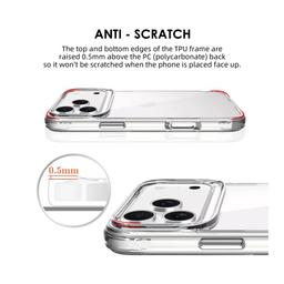 Refurbished Xquisite ProAir Clear Phone Case for iPhone 17 Pro Max - Reebelo Nederland