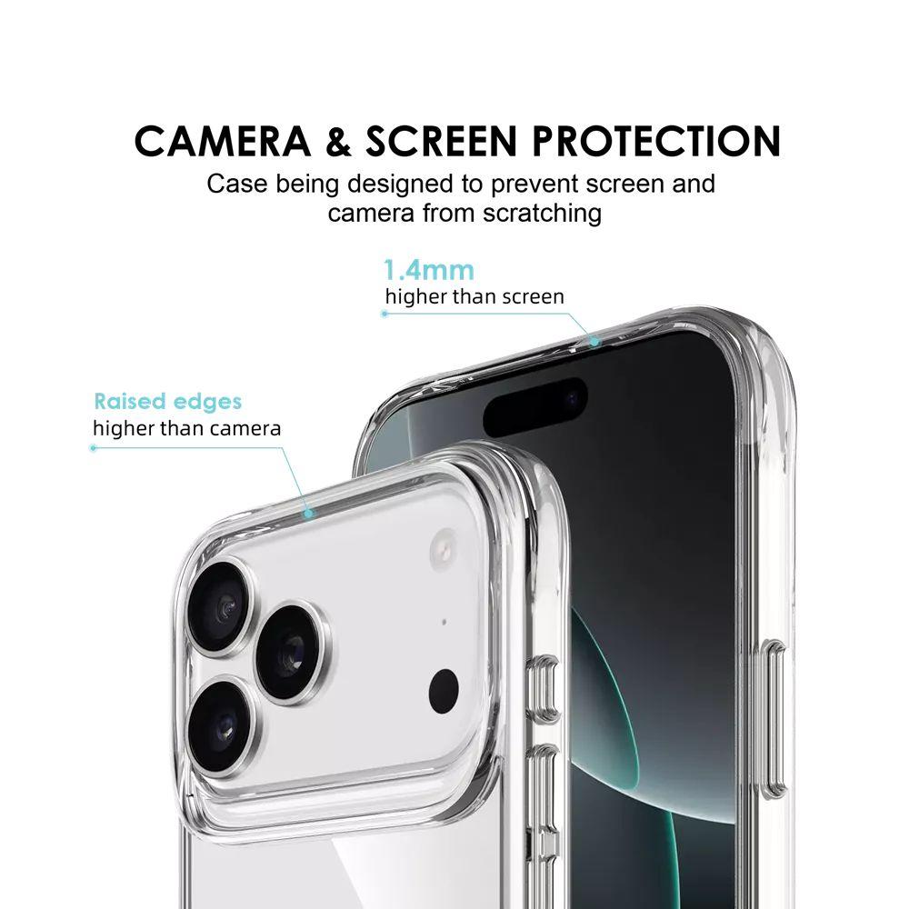 Refurbished Xquisite ProAir Clear Phone Case for iPhone 17 Pro Max - Reebelo Nederland