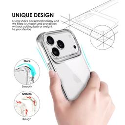 Refurbished Xquisite ProAir Clear Phone Case for iPhone 17 Pro Max - Reebelo Nederland