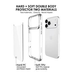 Refurbished Xquisite ProAir Clear Phone Case for iPhone 17 Pro Max - Reebelo Nederland
