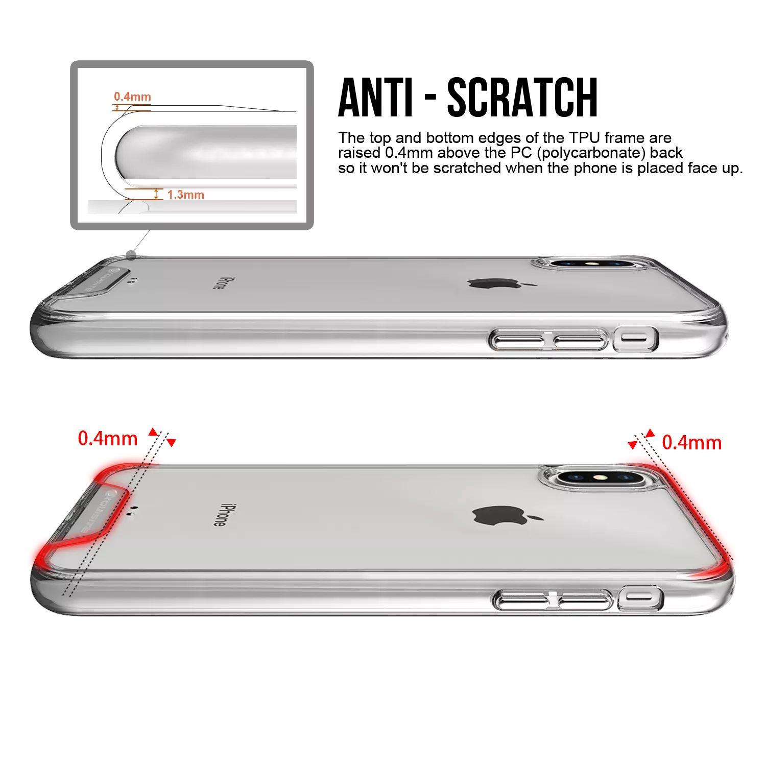 Refurbished Xquisite ProAir Clear Phone Case for iPhone XS Max - Reebelo Nederland