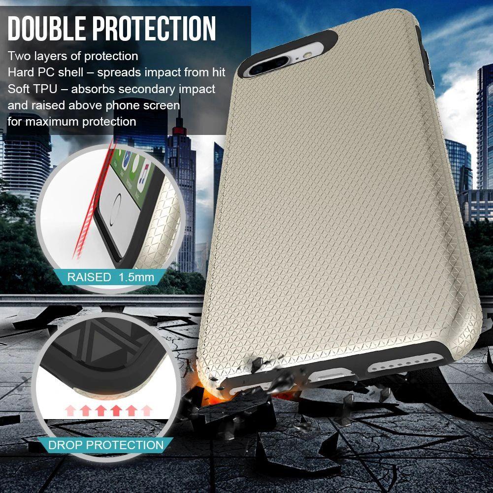 Refurbished Xquisite ProGrip Phone Case for iPhone 8/7/6S/6 Plus - Reebelo Nederland