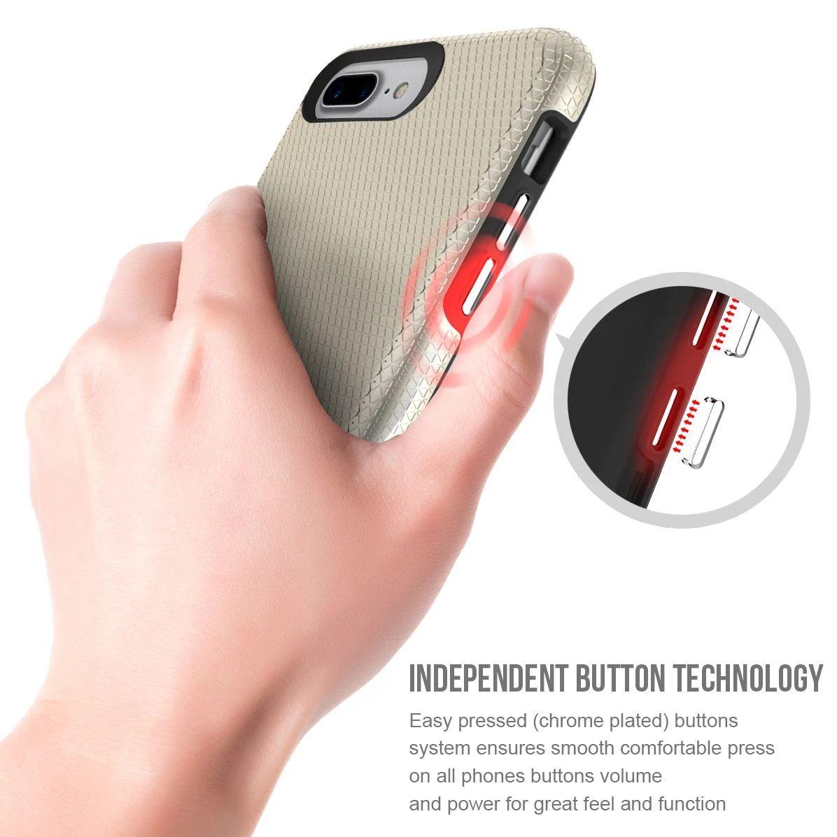 Refurbished Xquisite ProGrip Phone Case for iPhone 8/7/6S/6 Plus - Reebelo Nederland