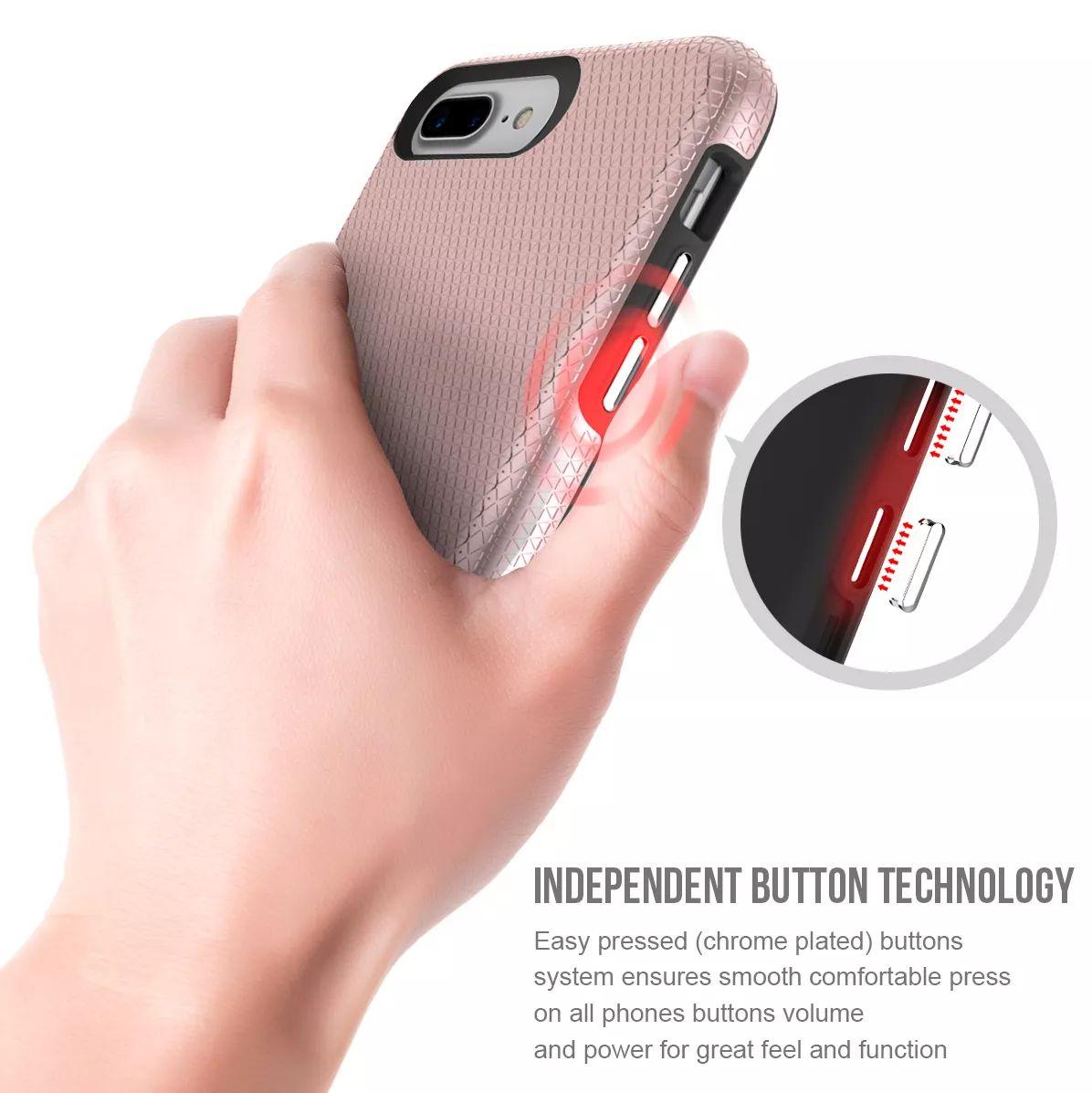 Refurbished Xquisite ProGrip Phone Case for iPhone 8/7/6S/6 Plus - Reebelo Nederland