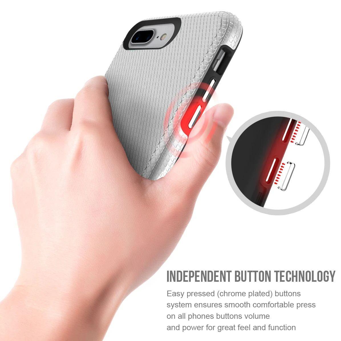 Refurbished Xquisite ProGrip Phone Case for iPhone 8/7/6S/6 Plus - Reebelo Nederland