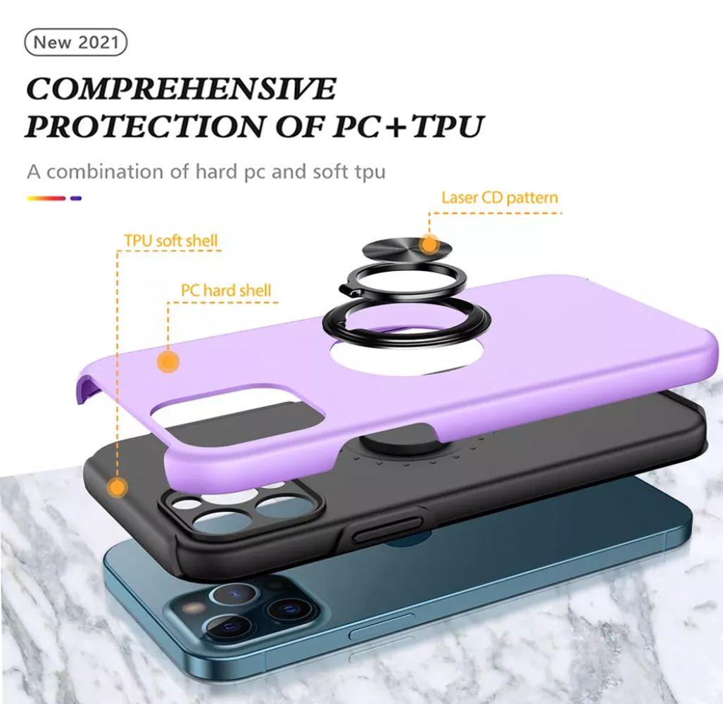 Refurbished Xquisite Ring Armour Phone Case for iPhone 12 - Reebelo Nederland