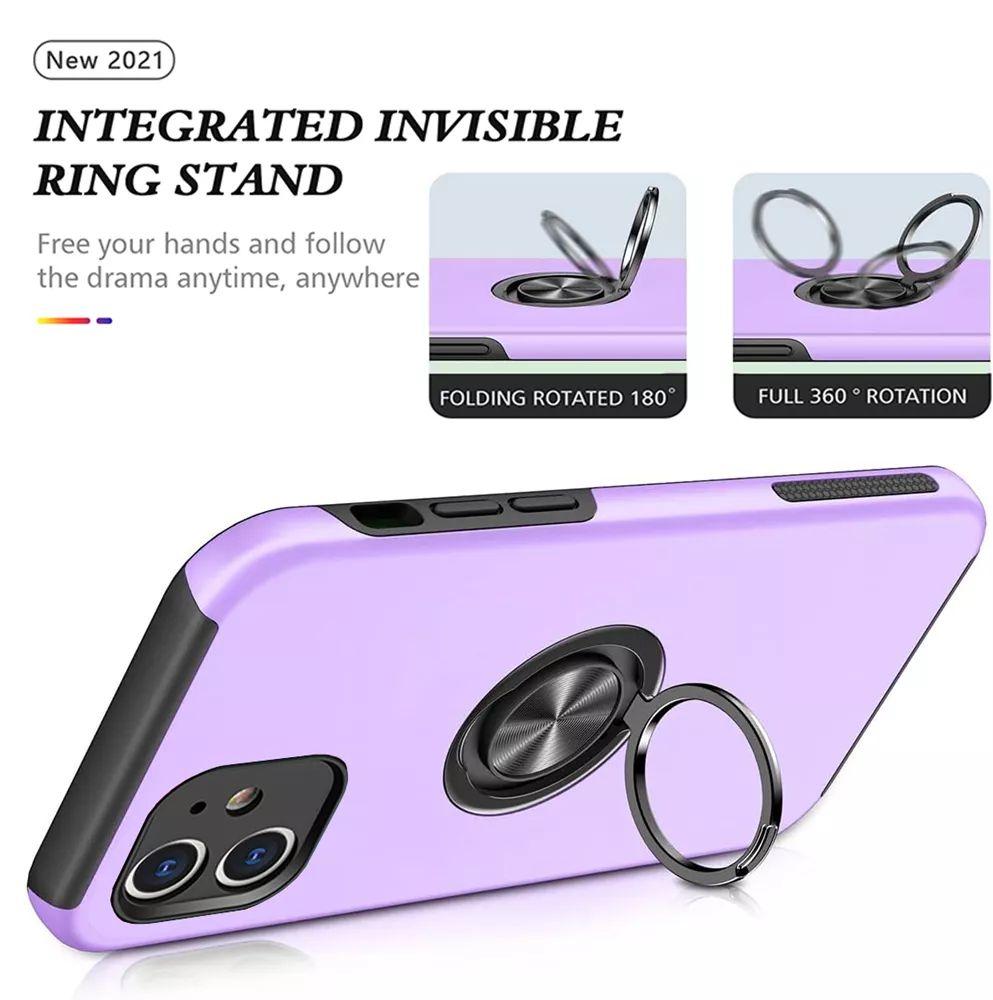 Refurbished Xquisite Ring Armour Phone Case for iPhone 12 - Reebelo Nederland