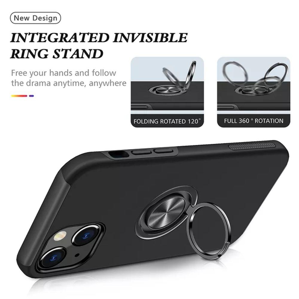 Refurbished Xquisite Ring Armour Phone Case for iPhone 13 - Reebelo Nederland