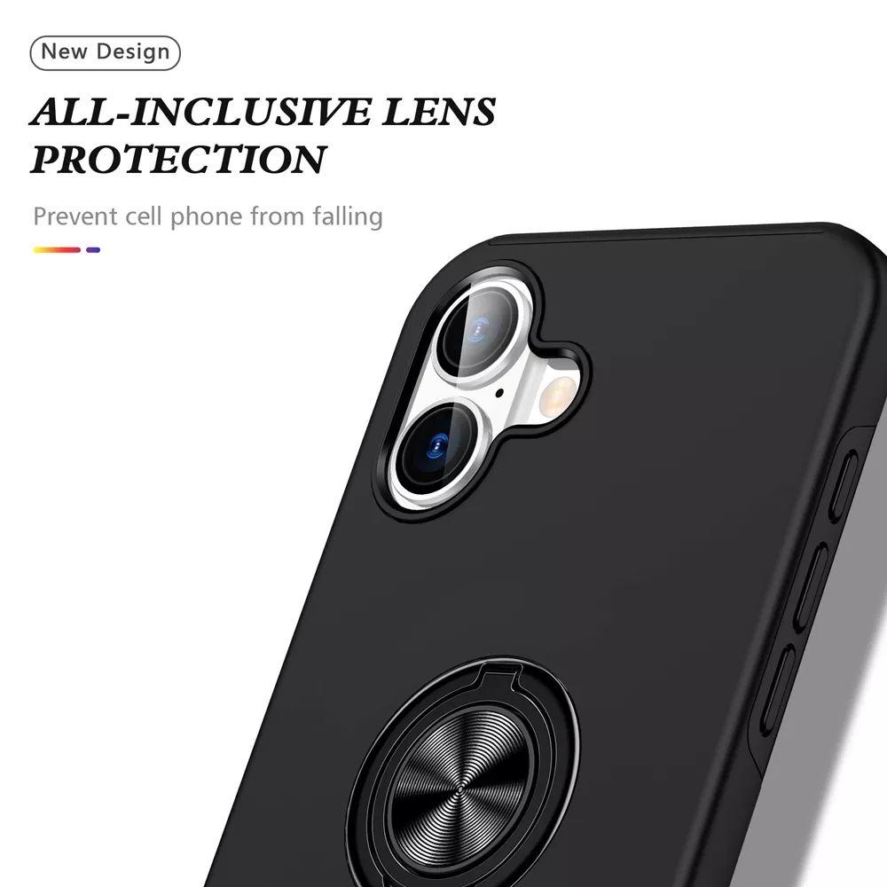 Refurbished Xquisite Ring Armour Phone Case for iPhone 16 Plus - Reebelo Nederland