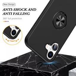 Refurbished Xquisite Ring Armour Phone Case for iPhone 16 Plus - Reebelo Nederland