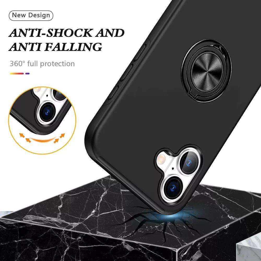 Refurbished Xquisite Ring Armour Phone Case for iPhone 16 Plus - Reebelo Nederland