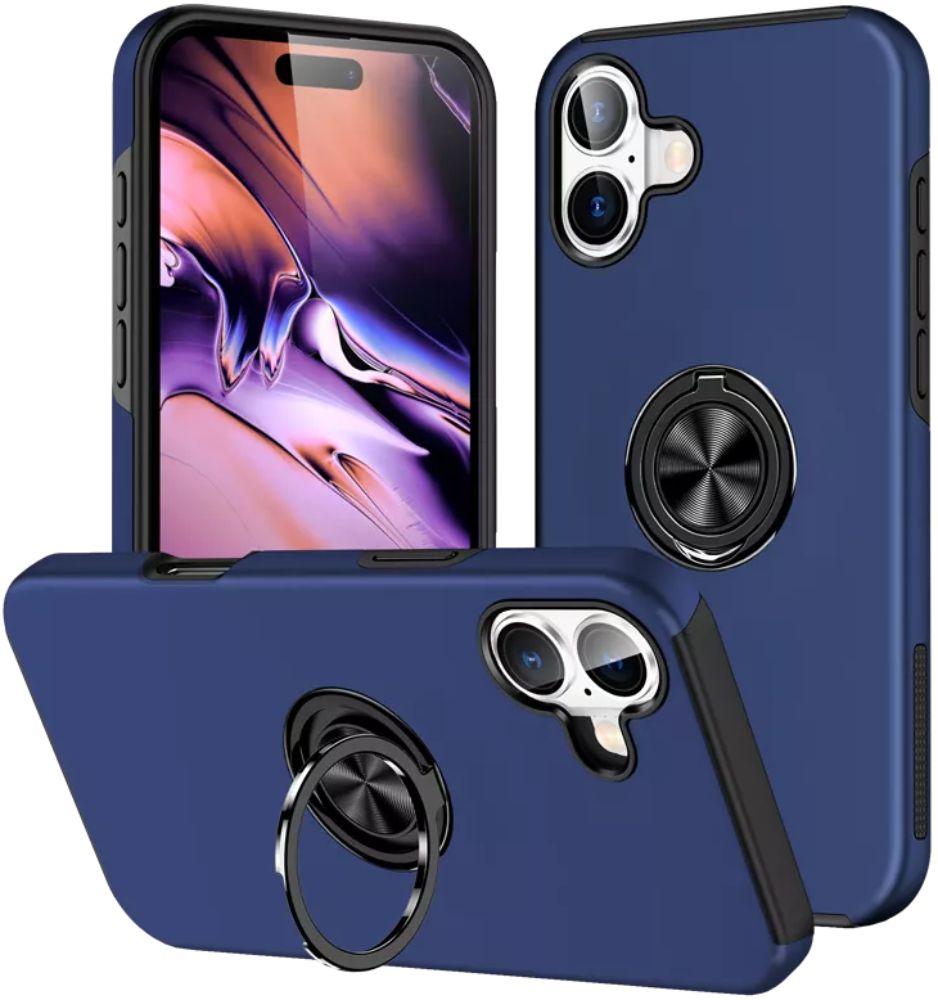 Refurbished Xquisite Ring Armour Phone Case for iPhone 16 Plus - Reebelo Nederland