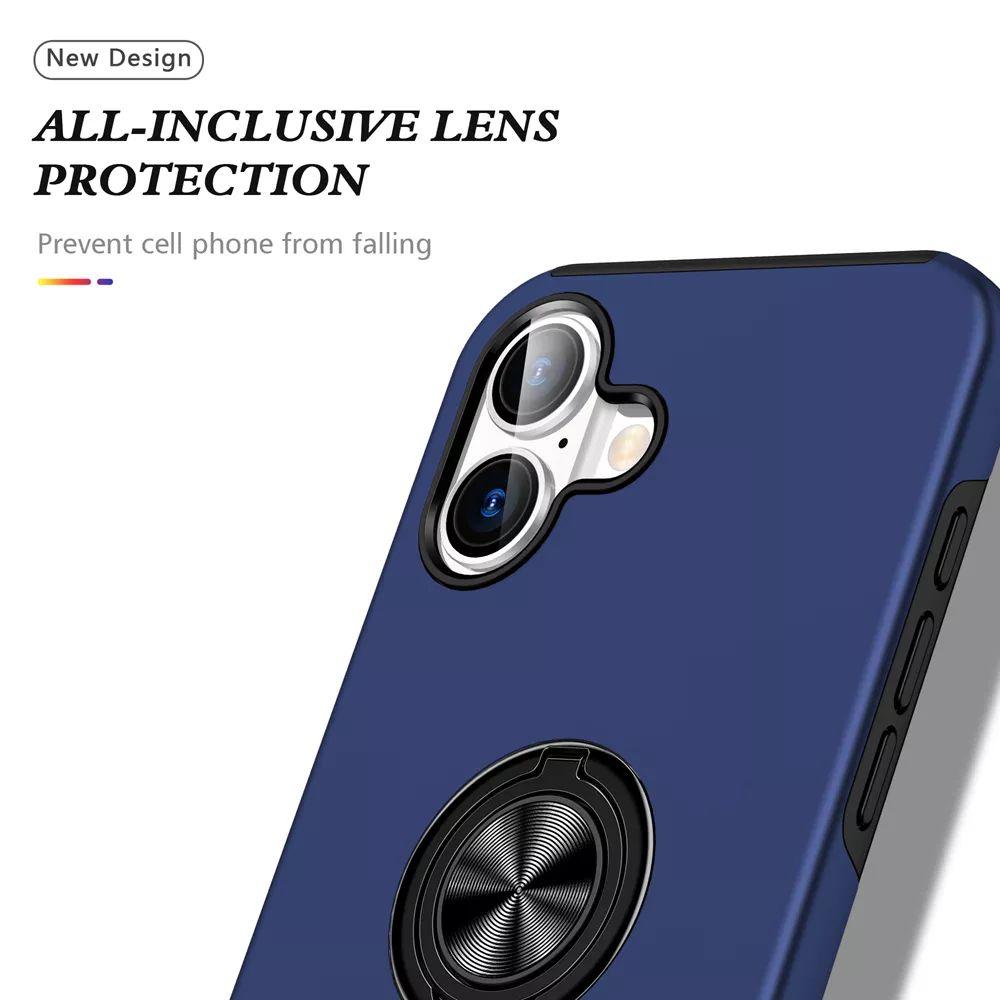Refurbished Xquisite Ring Armour Phone Case for iPhone 16 Plus - Reebelo Nederland