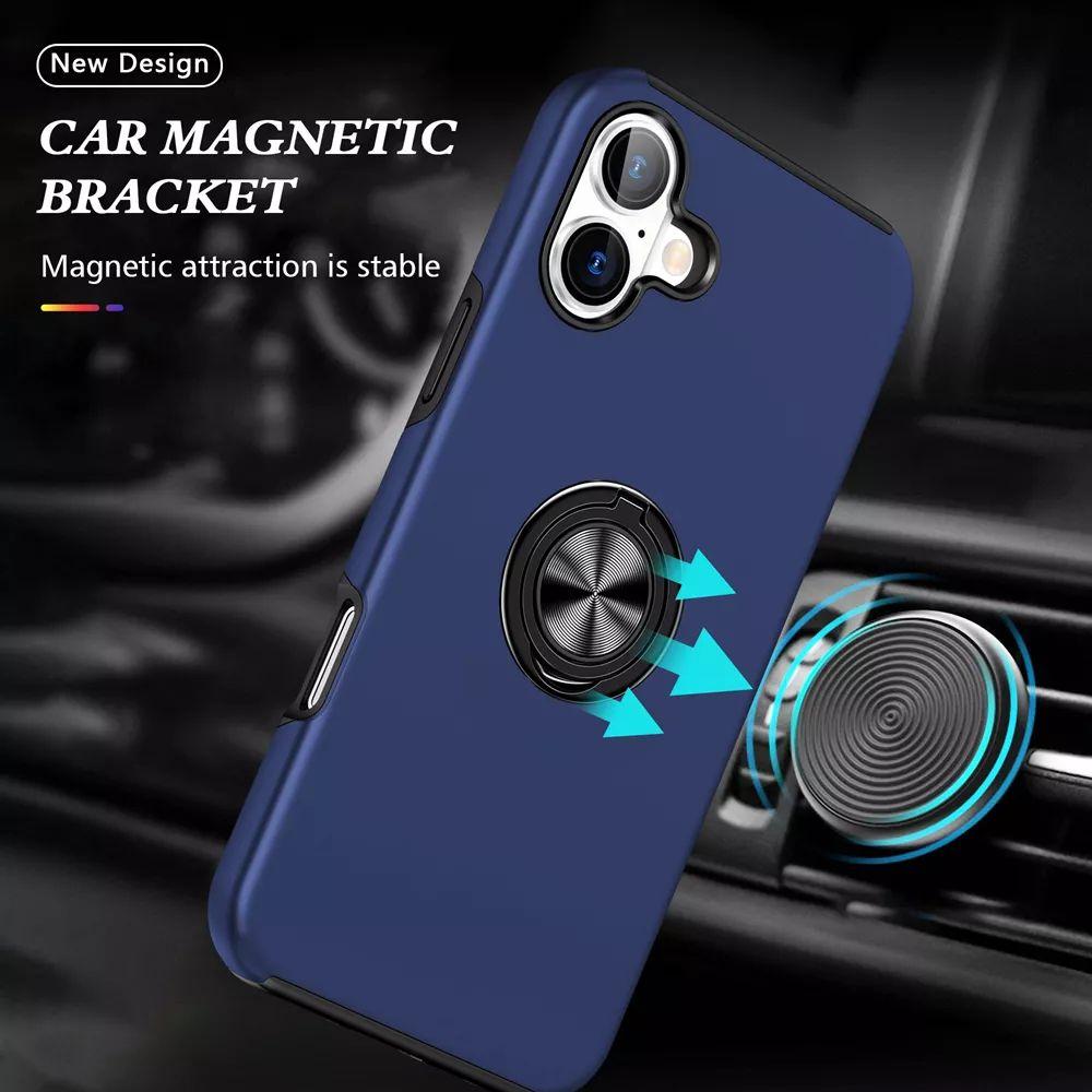 Refurbished Xquisite Ring Armour Phone Case for iPhone 16 Plus - Reebelo Nederland