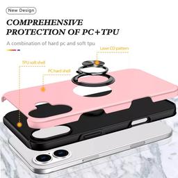 Refurbished Xquisite Ring Armour Phone Case for iPhone 16 Plus - Reebelo Nederland