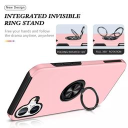 Refurbished Xquisite Ring Armour Phone Case for iPhone 16 Plus - Reebelo Nederland