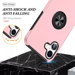 Refurbished Xquisite Ring Armour Phone Case for iPhone 16 Plus - Reebelo Nederland