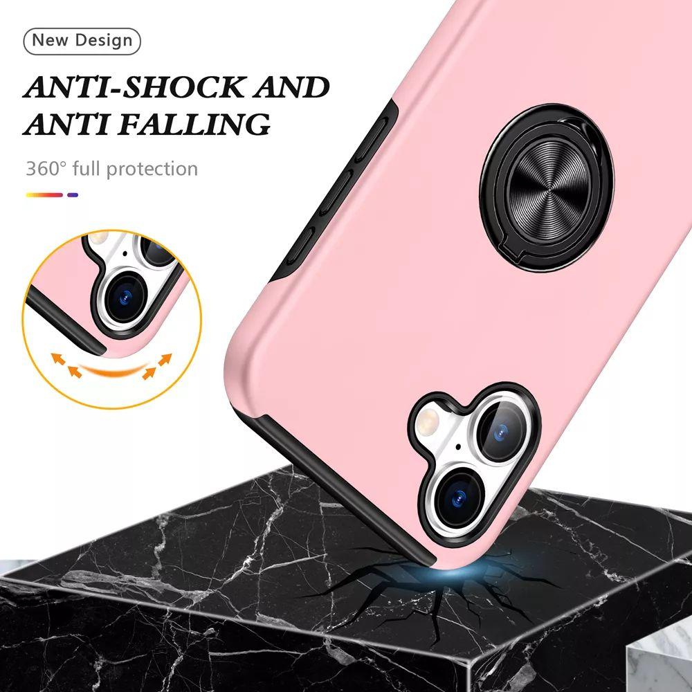 Refurbished Xquisite Ring Armour Phone Case for iPhone 16 Plus - Reebelo Nederland