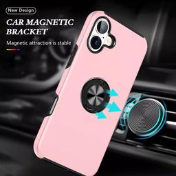 Refurbished Xquisite Ring Armour Phone Case for iPhone 16 Plus - Reebelo Nederland