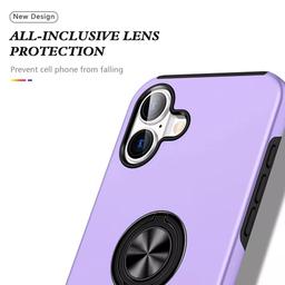 Refurbished Xquisite Ring Armour Phone Case for iPhone 16 Plus - Reebelo Nederland