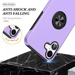 Refurbished Xquisite Ring Armour Phone Case for iPhone 16 Plus - Reebelo Nederland