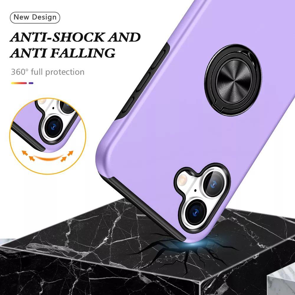 Refurbished Xquisite Ring Armour Phone Case for iPhone 16 Plus - Reebelo Nederland