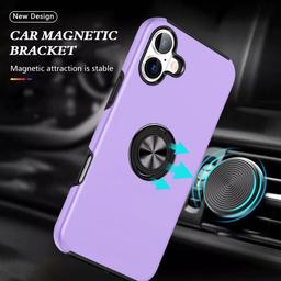 Refurbished Xquisite Ring Armour Phone Case for iPhone 16 Plus - Reebelo Nederland