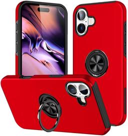 Refurbished Xquisite Ring Armour Phone Case for iPhone 16 Plus - Reebelo Nederland