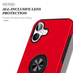 Refurbished Xquisite Ring Armour Phone Case for iPhone 16 Plus - Reebelo Nederland