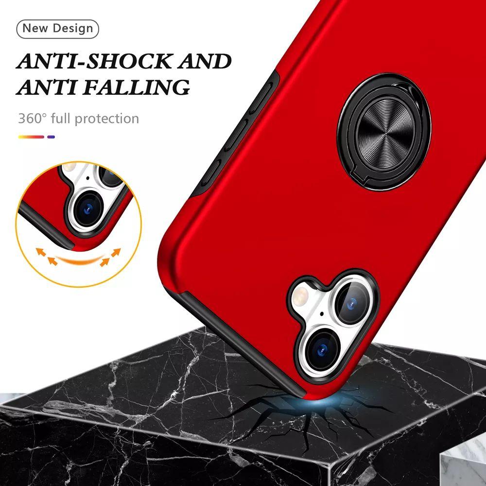 Refurbished Xquisite Ring Armour Phone Case for iPhone 16 Plus - Reebelo Nederland