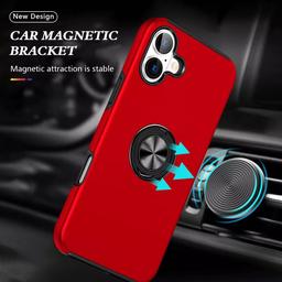 Refurbished Xquisite Ring Armour Phone Case for iPhone 16 Plus - Reebelo Nederland
