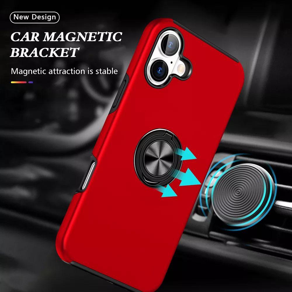 Refurbished Xquisite Ring Armour Phone Case for iPhone 16 Plus - Reebelo Nederland