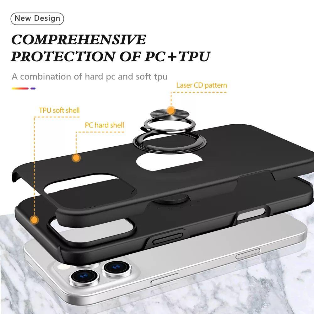 Refurbished Xquisite Ring Armour Phone Case for iPhone 16 Pro Max - Reebelo Nederland