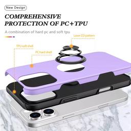 Refurbished Xquisite Ring Armour Phone Case for iPhone 16 Pro Max - Reebelo Nederland
