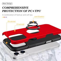 Refurbished Xquisite Ring Armour Phone Case for iPhone 16 Pro Max - Reebelo Nederland