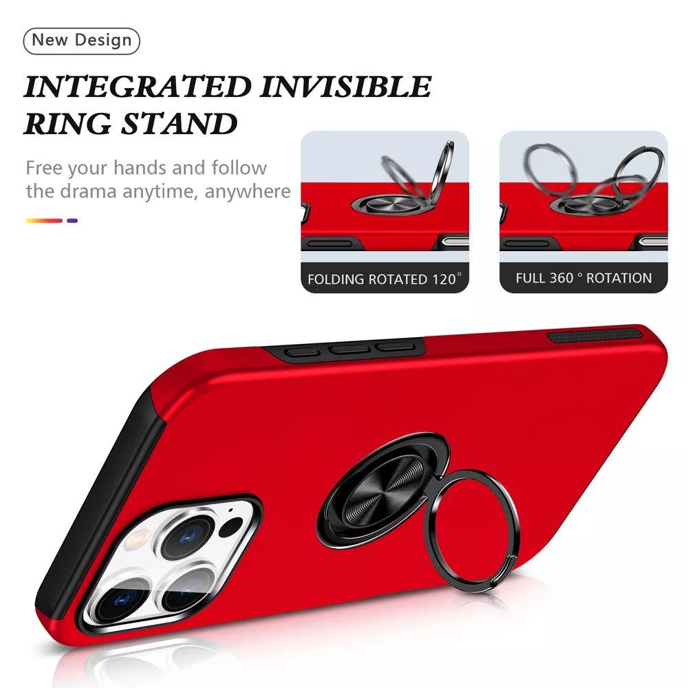 Refurbished Xquisite Ring Armour Phone Case for iPhone 16 Pro Max - Reebelo Nederland