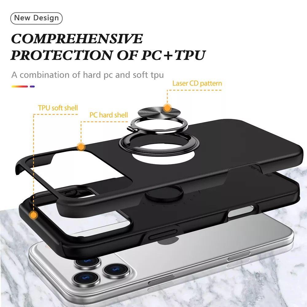 Refurbished Xquisite Ring Armour Phone Case for iPhone 17 Pro Max - Reebelo Nederland