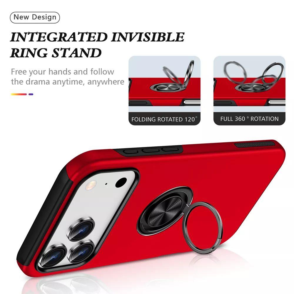Refurbished Xquisite Ring Armour Phone Case for iPhone 17 Pro Max - Reebelo Nederland
