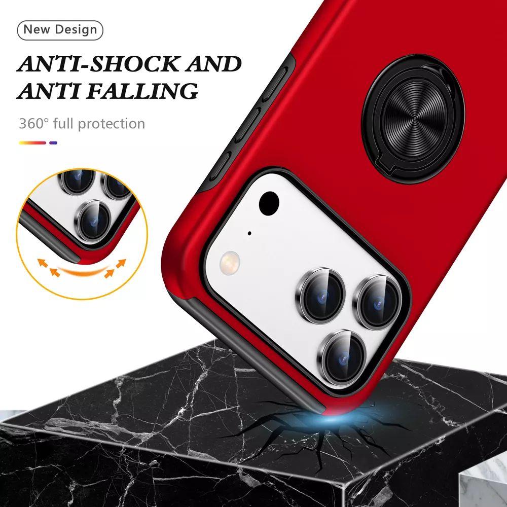 Refurbished Xquisite Ring Armour Phone Case for iPhone 17 Pro Max - Reebelo Nederland