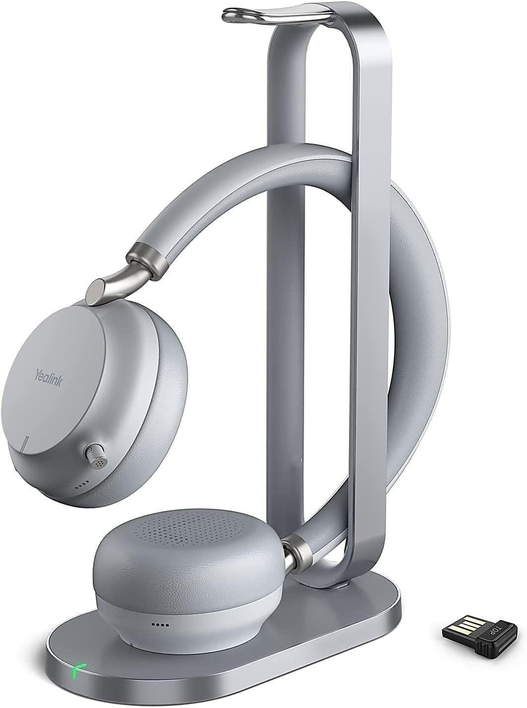 Refurbished Yealink BH76 Bluetooth Headset with Charging Stand - Reebelo Nederland